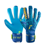 Reusch Attrakt Freegel Aqua Windproof 5370459 4433 blue gold 1